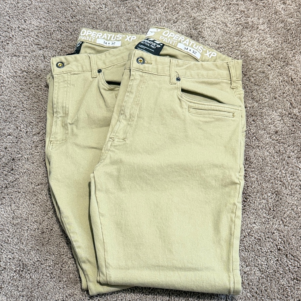 Operatus XP Men's Tan Chinos